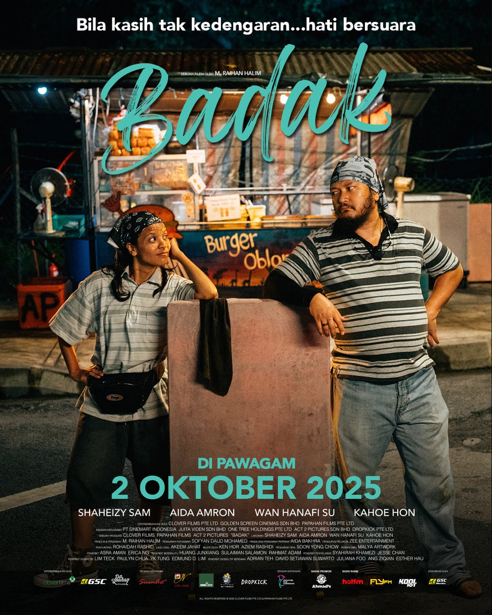GSCinemas's tweet photo. Antara dunia yang sunyi, dan dunia yang tidak berhenti berbunyiβ¦ ada kasih yang cuba untuk memahami β€οΈβπ©Ή
Dibintangi oleh Shaheizy Sam, Aida Amron, Wan Hanafi Su dan Kahoe Hon, saksikan #FilemBADAK di pawagam GSC bermula 2 Oktober ini π₯Ή
#BADAK #BADAKTheMovie #GSCMovies https://t.co/Odyfi4OYrS