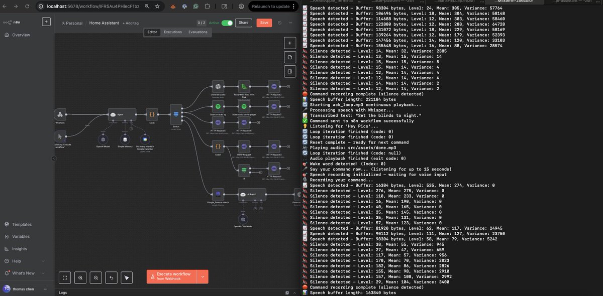 n8n and porcupine are cool. i built me a little home agent i call "pico" to control my window shades