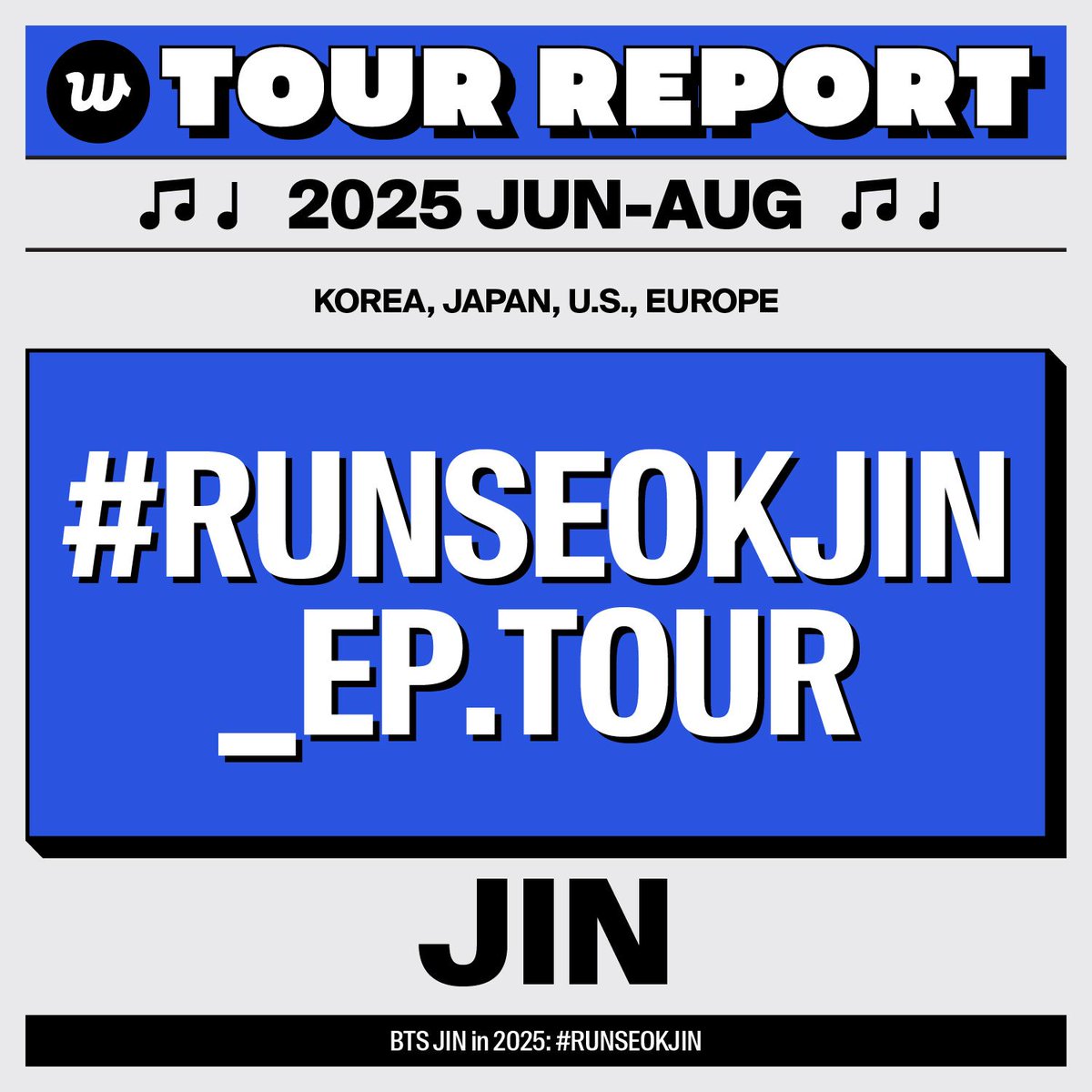 weverseofficial's tweet image. [Weverse Magazine] 진 ‘RUNSEOKJIN_EP.TOUR’ 투어 리포트
‘달려라 석진’, ARMY와 함께 완주하다

더 자세한 내용은 위버스 매거진에서 확인하세요! 

KOR: bit.ly/4mCYnXb 
ENG: bit.ly/47Y7ahR 
JPN: bit.ly/3UWG4jE 

#위버스 #Weverse 
#위버스매거진…