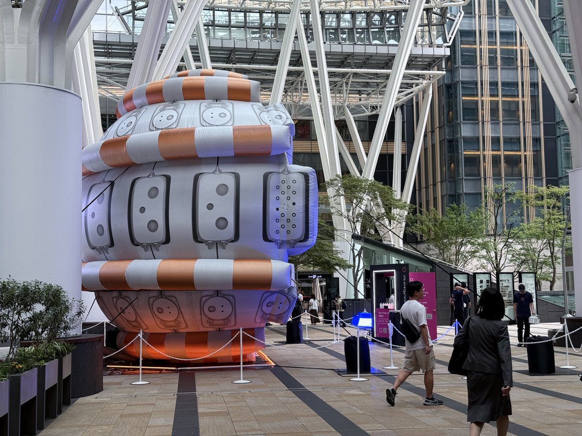 SPARCのバルーン、ちゃんと球体してるのがとてもよかったです