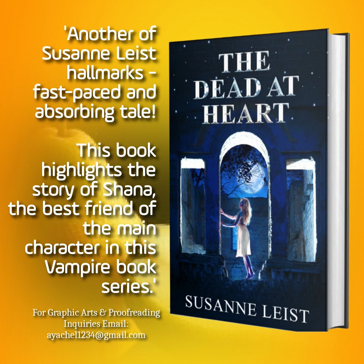 Zey Perez Author Artist Reviewer (@zeaperez3) on Twitter photo ๐ฟ๐ป๐ฟ #BookReview
'Werewolves strike in the dead of night, Linda is kidnapped from the home she shares with the original #vampire, Gregg.'
๐ป'THE DEAD AT HEART: Book 3 of The Dead Game Series' by <a href="/SusanneLeist/">Susanne Leist</a>
BUY HERE: amazon.com/DEAD-AT-HEAR...
#paranormal #Romance ๐ฟ๐ป๐ฟ #BookReview
'Werewolves strike in the dead of night, Linda is kidnapped from the home she shares with the original #vampire, Gregg.'
๐ป'THE DEAD AT HEART: Book 3 of The Dead Game Series' by <a href="/SusanneLeist/">Susanne Leist</a>
BUY HERE: amazon.com/DEAD-AT-HEAR...
#paranormal #Romance