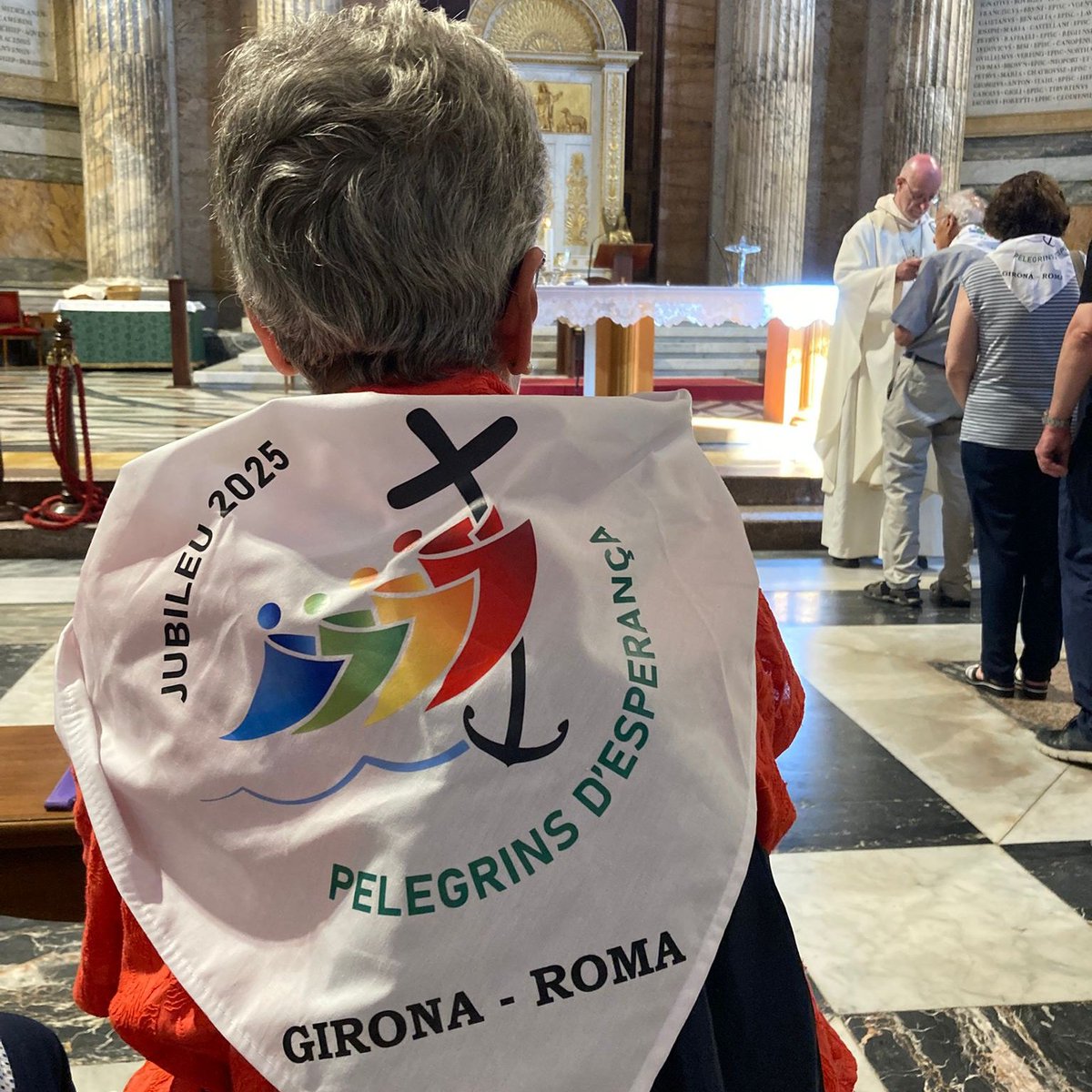 Aquests dies, a Roma, en el pelegrinatge jubilar diocesà juntament amb una setantena de gironins. Dilluns, a la basílica de Sant Pau Extramurs: "Avui, aquí, la figura de sant Pau, la de l'apòstol dels gentils, se’ns fa ben present. Crist era la seva vida i la seva esperança".
