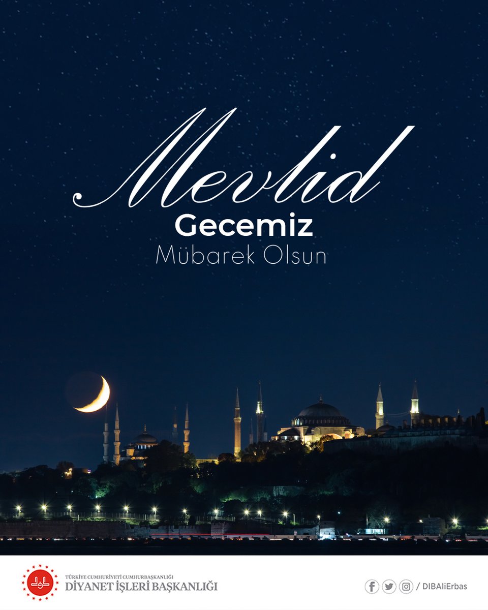 “Rasûl-i Ekrem Efendimiz (s.a.s), Allah’ın insanlığa en büyük lütfu ve ikramıdır. İlahî rahmetin en büyük tecellisi, nübüvvet silsilesinin son temsilcisidir. O, insanlığın iftihar abidesi, yeryüzünün en nadidesidir.”

Bu gece, Sevgili Peygamberimiz Hatemü’l-Enbiya Hz. Muhammed