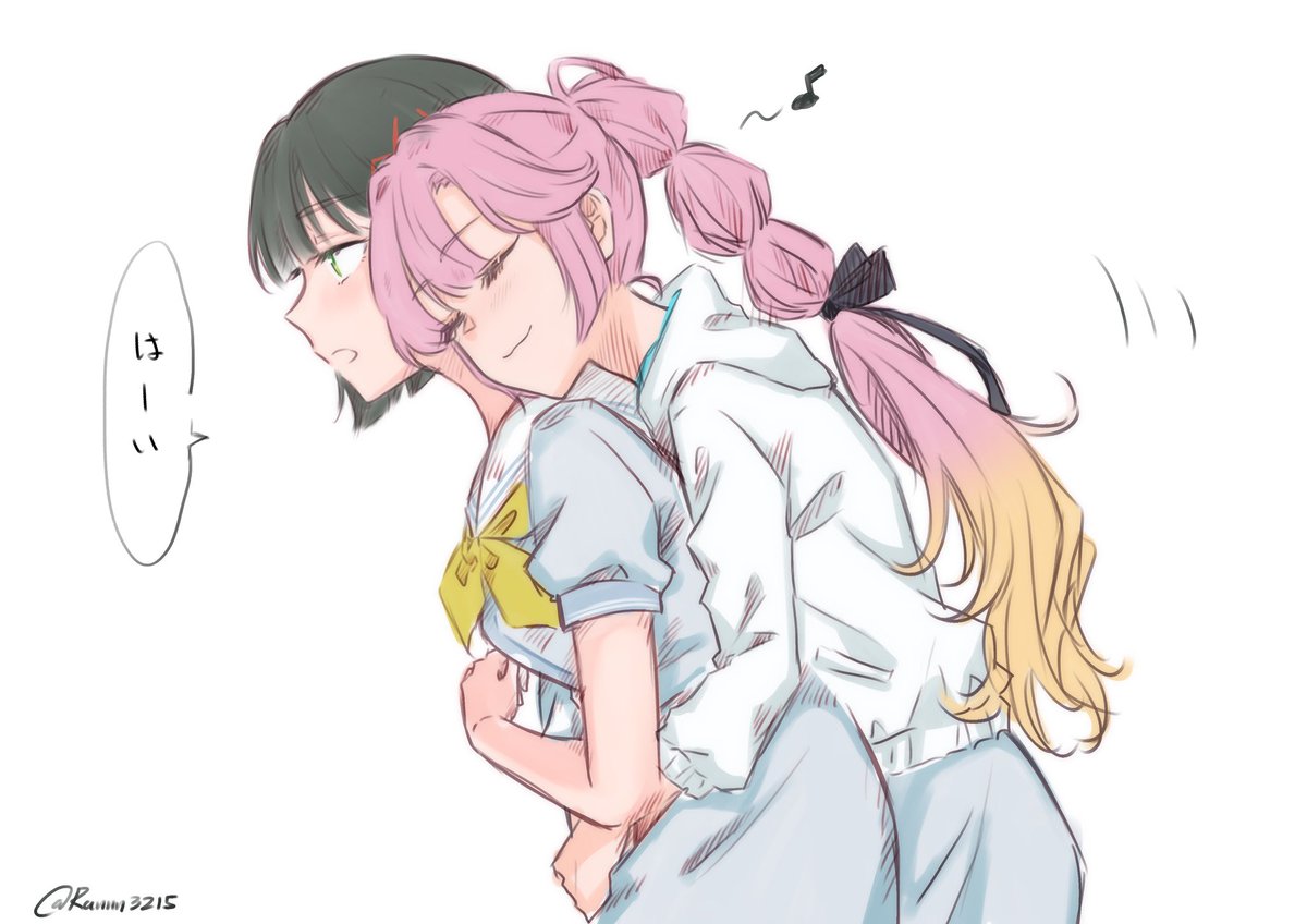 モブ「百生さんちょっといい〜？」

スキンシップに慣れちゃってそのまま移動してしまう吟子さん
🏆👘