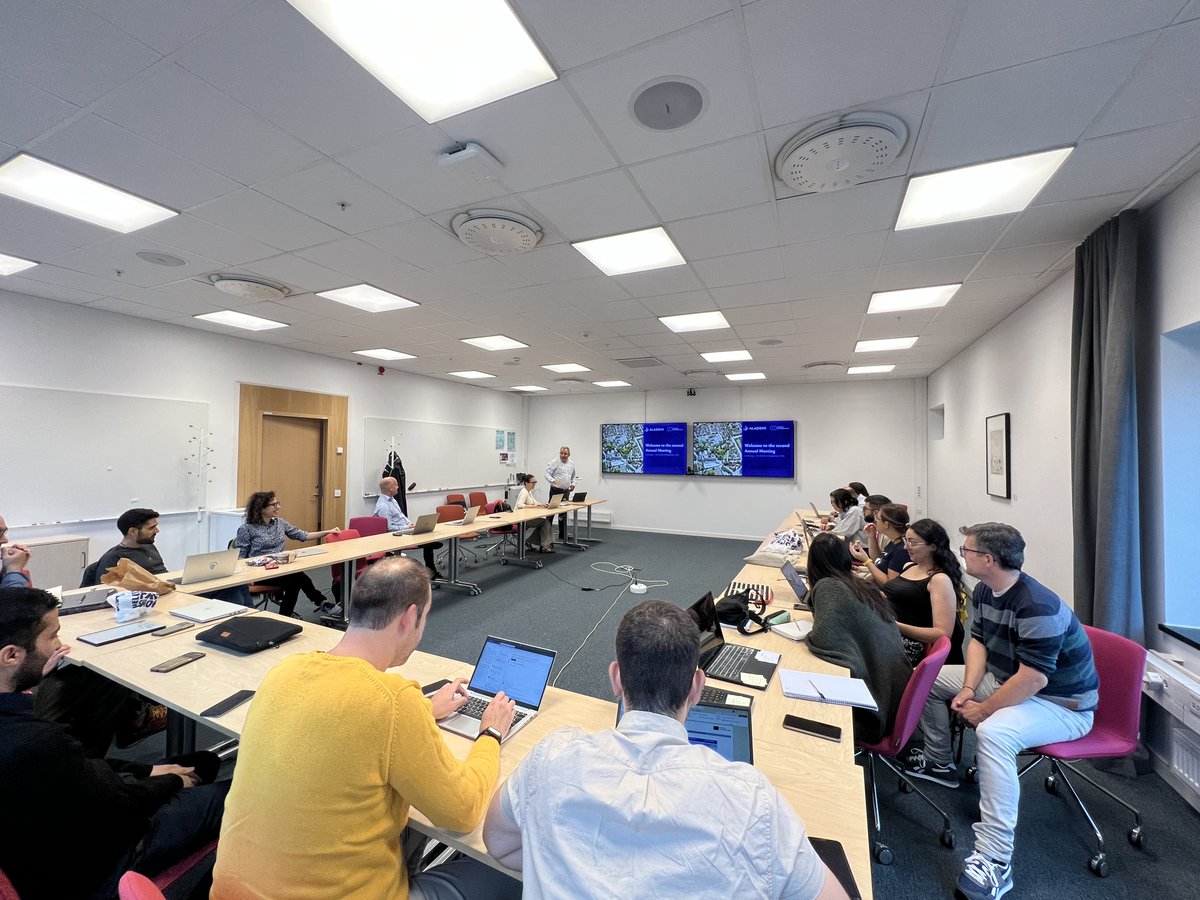 projectaladdin's tweet image. Our 2nd annual meeting has begun! 📢 

Our consortium is at @liu_universitet to discuss project progress &amp;amp; future tasks. 🧬 

Our coordinator, Luis Ángel Fernández Herrero @CNB_CSIC, welcomed all partners &amp;amp; explained the agenda of the upcoming two days. 

#EICPathfinder @EUeic
