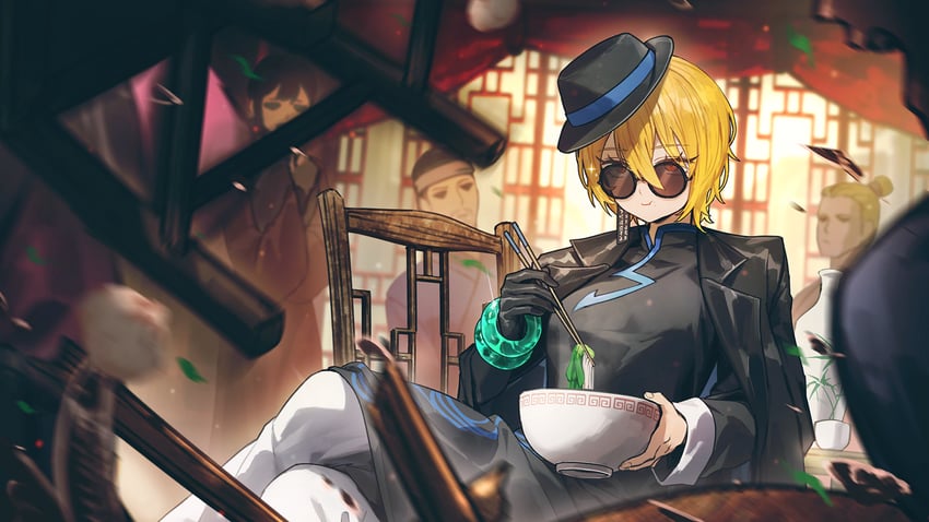 FallOutRocker's tweet image. || The mob boss oc thing is sticking in my brain.