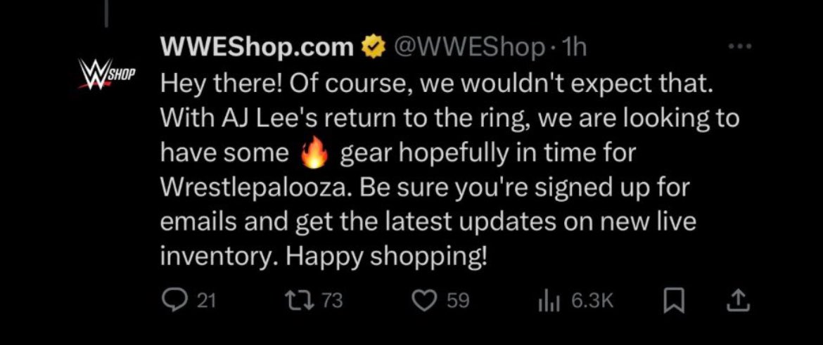 Greg Morgan🌴 (@goodmicwork) on Twitter photo I rest my case.
x.com/wrestlepurists… I rest my case.
x.com/wrestlepurists…