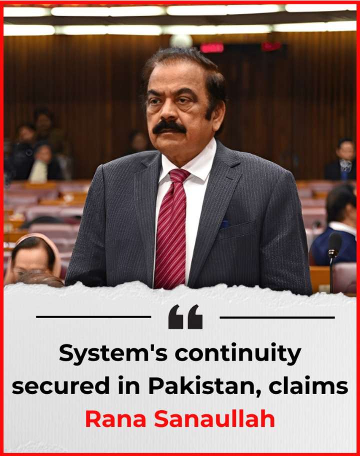 AliRehman294069's tweet image. Secured system continuity will improve economy, says Rana Sanaullah. #PakistanEconomy #SystemContinuity #RanaSanaullah