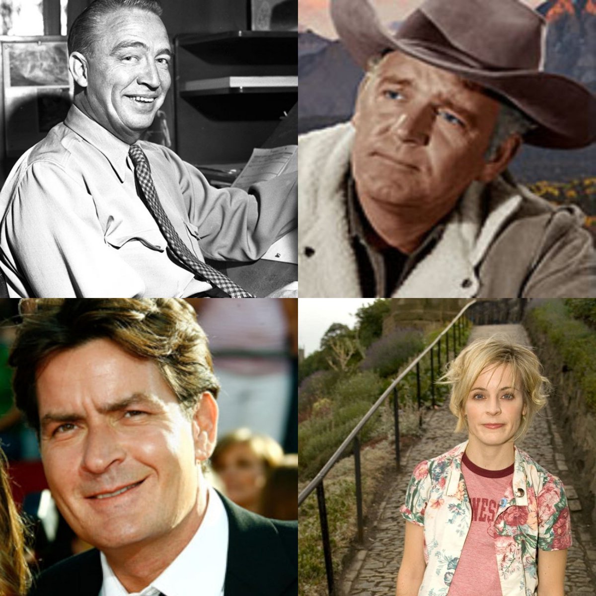 ArenStenslie's tweet image. Today&apos;s also the #120thheavenlybirthday of @Disney #Animator #EricLarson, #102ndheavenlybirthday of #actor #TerryWilson, #60thbirthday of actor @charliesheen, #55thbirthday of #voiceactress @mariabamfoo.
#CharlieSheen #MariaBamford