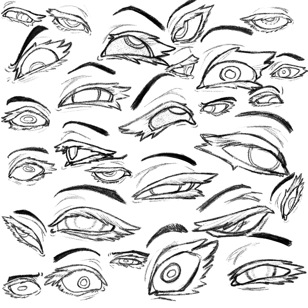 I draw eyes 'til I feel better
I still hate Tamsy &lt;3
#gachiart #GACHIAKUTA #gachiakutafanart