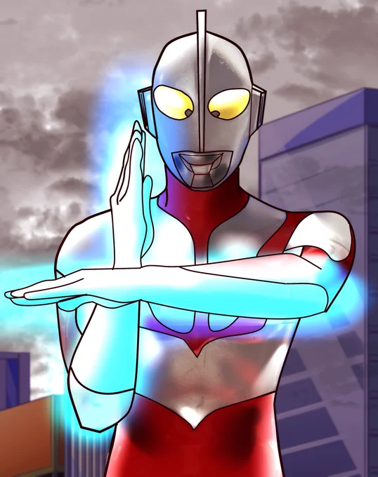 ウルトラマンイラストを再掲
