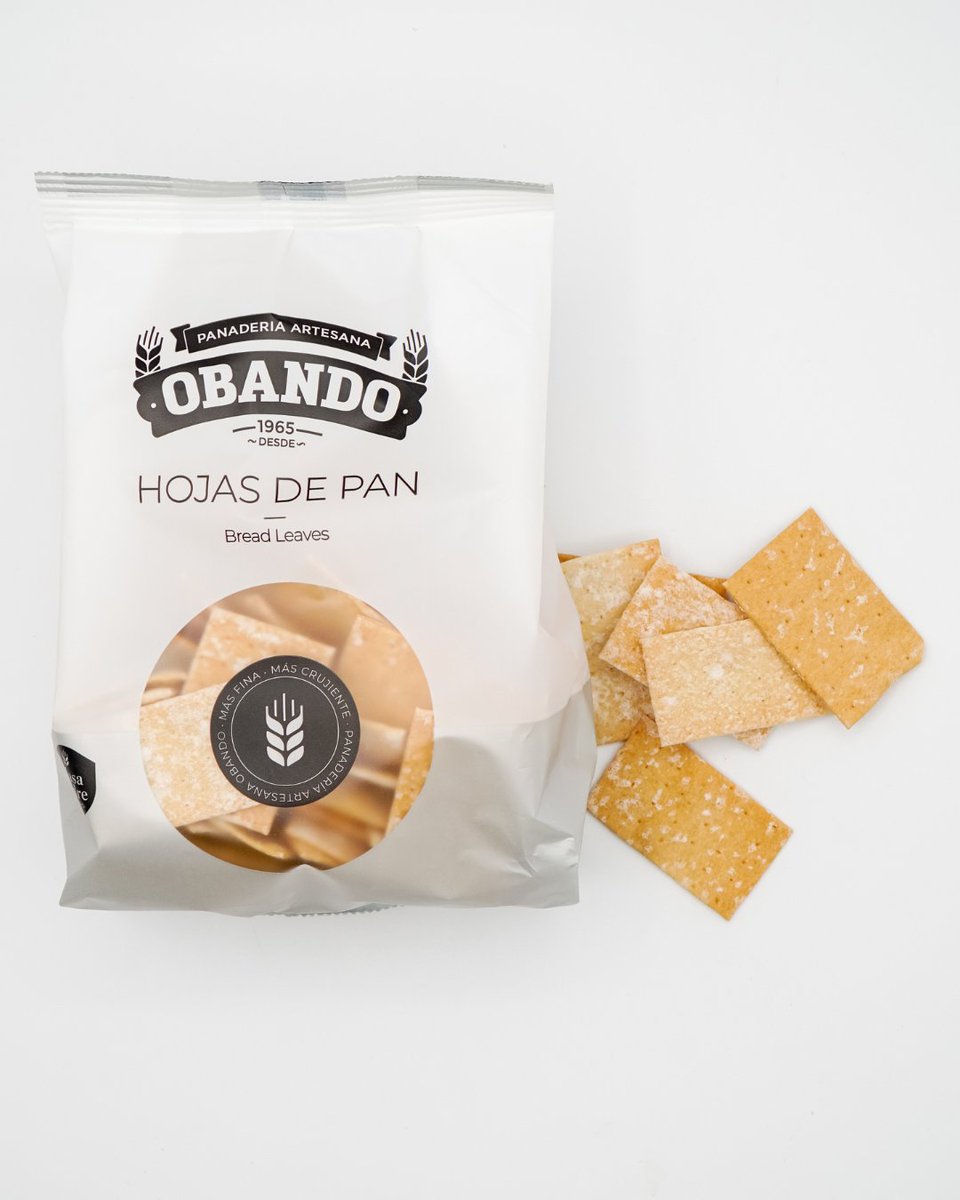 Descubre la elegancia en cada bocado con nuestras  Hojas de Pan de Panadería Obando. 🥖✨
Más finas, más crujientes y más delicadas que nuestra clásica regañá, están diseñadas para conquistar a los paladares más exigentes.