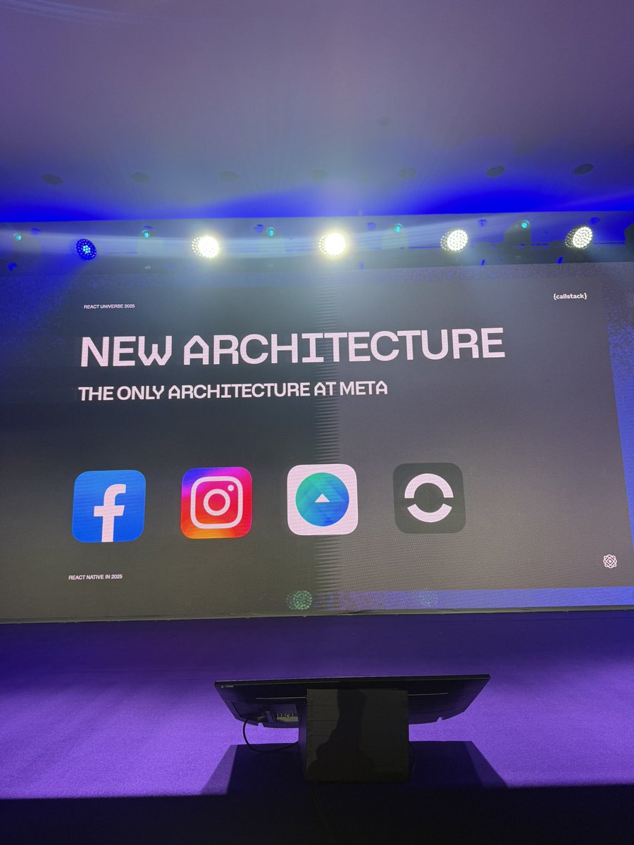 Meta does use only New Architecture in their apps, so what is your excuse for not using it! 🤔