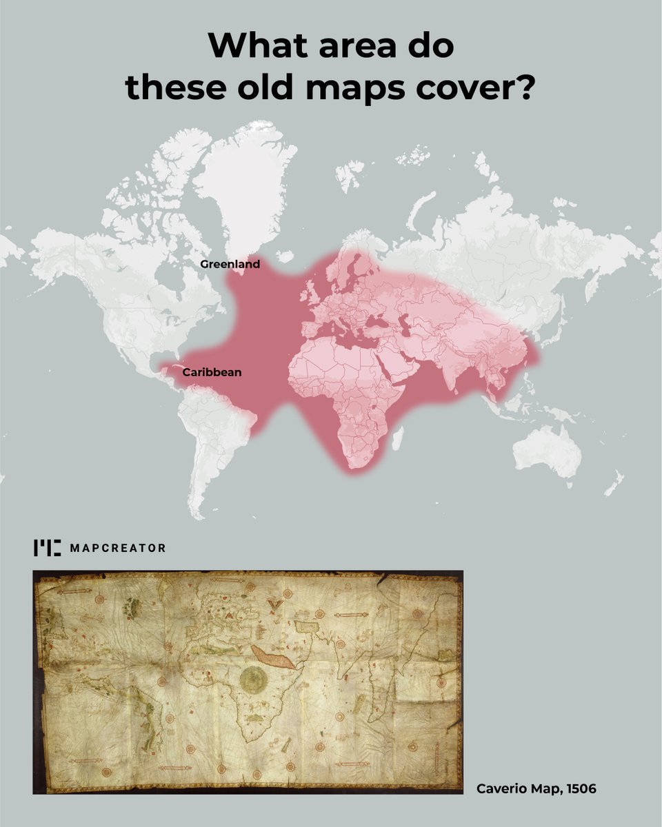 mapcreator_io's tweet image. Which parts of the world are mapped on their old cartographic masterpieces? Let’s find out! ⚓ #oldmaps #worldmap #exploring