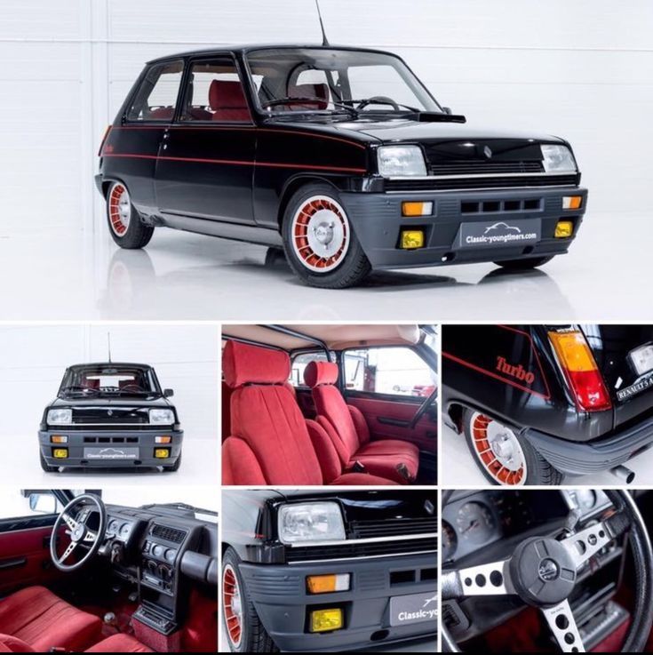 🟦⬜🟥 #Renault Alpine 5 #Turbo