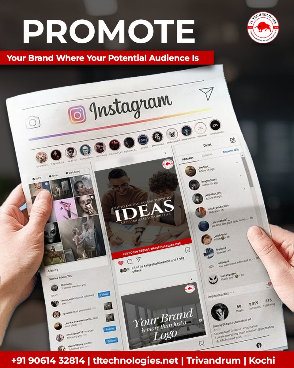 tl_technologies's tweet photo. 🚀 Ready to put your brand where your audience is?
🌐 Visit: https://t.co/u3lZSWx4aR

📞 Call/WhatsApp: +91 90614 32814

#DigitalMarketing #TLTechnologies #Kochi #Trivandrum https://t.co/4sgNBCOo9S
