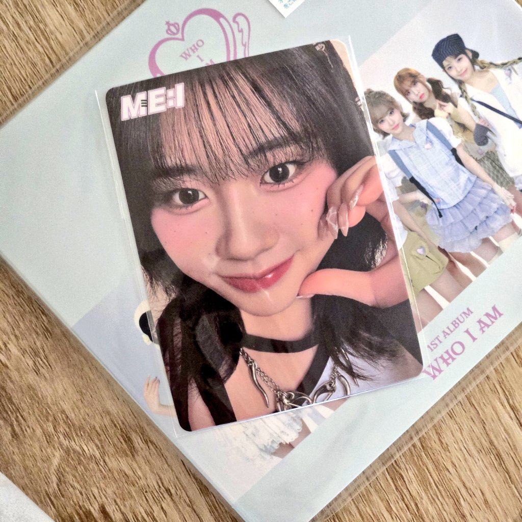 ME:I ミーアイ WHO I AM トレカ ショケ 交換

求▶村上璃杏(同種)

譲▶佐々木心菜

🏣郵送希望
お気軽にお声掛けください
 
 #ME_I  #ME_I_交換  #ME_I_WHO_I_AM
 #ME_I交換