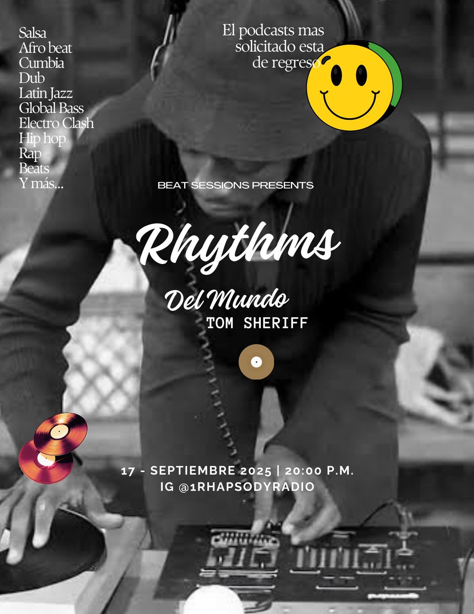 BEATSESSIONS1's tweet image. Hipnos en resisistencia, narraciones y paisaje sonoro. 
Sintoniza @1Rhapsodyradio en vivo. Conducido por @1tomsheriff