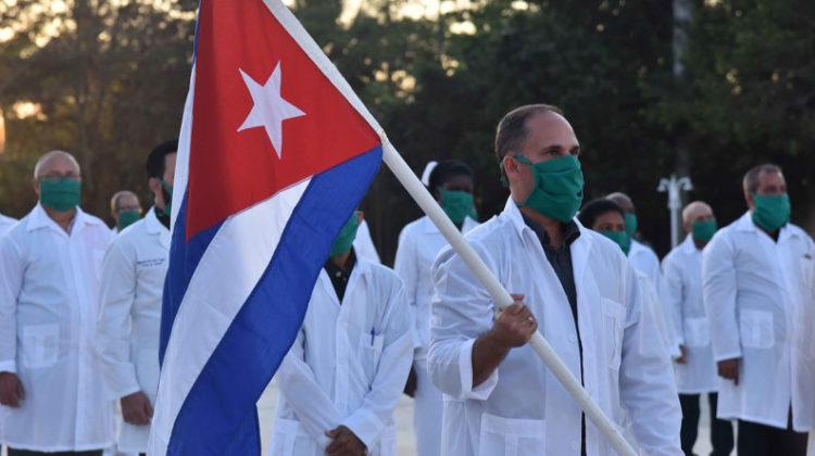 The U.S. campaign vs Cuban medical cooperation, including sanctions on officials and countries that receive support from our brigades, not only affects #Cuba, but also puts at risk healthcare in nations with vulnerable populations. Cuban medicine will continue to serve life.