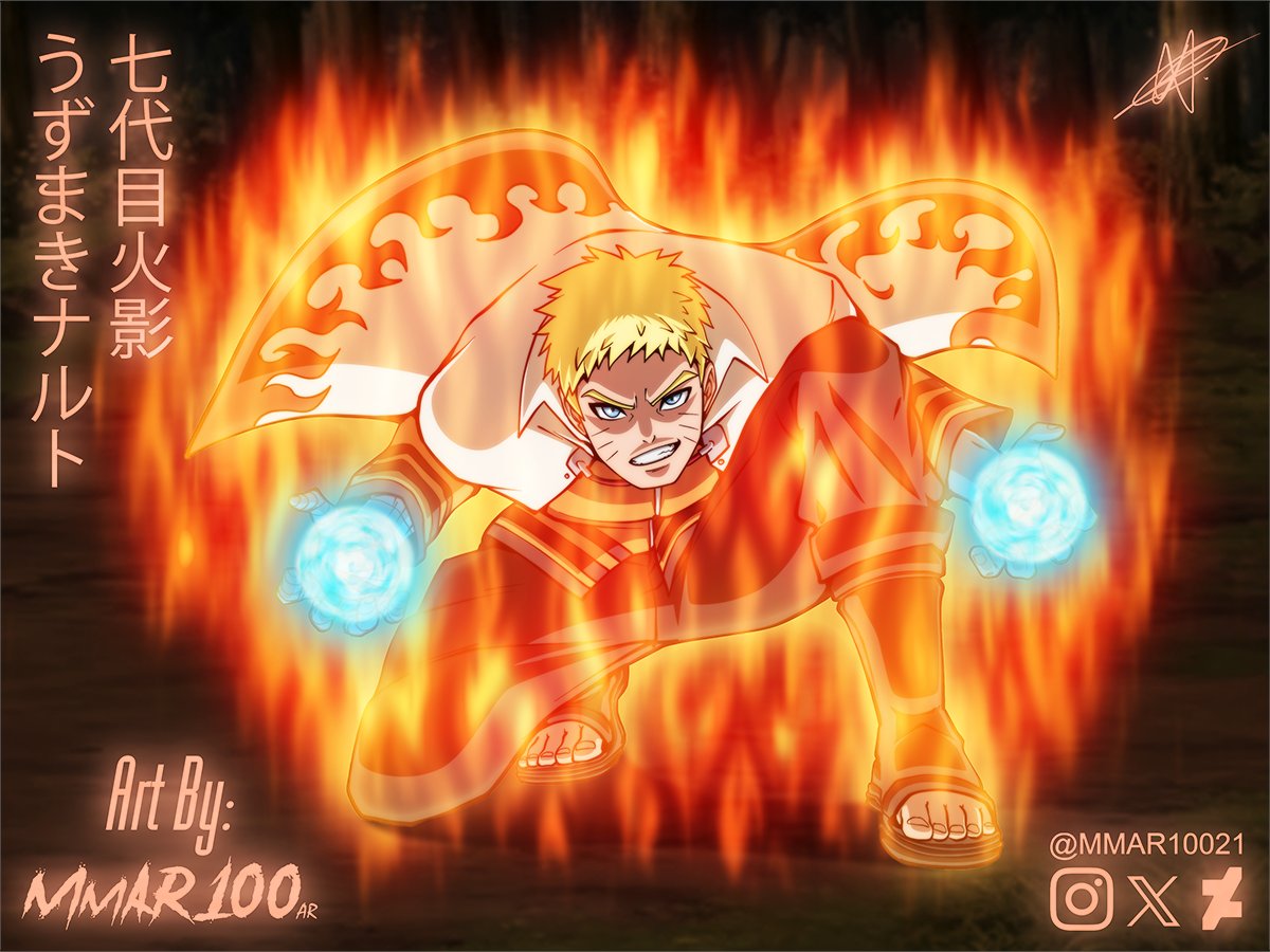 MMAR10021's tweet photo. The 7th Hokage, Naruto Uzumaki!!
Made this as part of the "Colour in Your Own Style" Challenge. I hope you all enjoy!
#anime #manga #Naruto #NarutoUzumaki #UzumakiNaruto #Hokage #ColourInYourStyle #DaffDuffArt #FanArt #AnimeArt #MangaArt #DigitalArt #DrawingChallenge https://t.co/rw8TycPzI0
