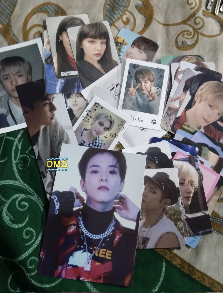 WTS PC OFFICIAL!! 

star from 3k-35k, dm aja untuk tanya tanya. 

100% official ya guys, jual murah karena mau ngurangin barang kpop

#wts #NCT #TREASURE #ITZY