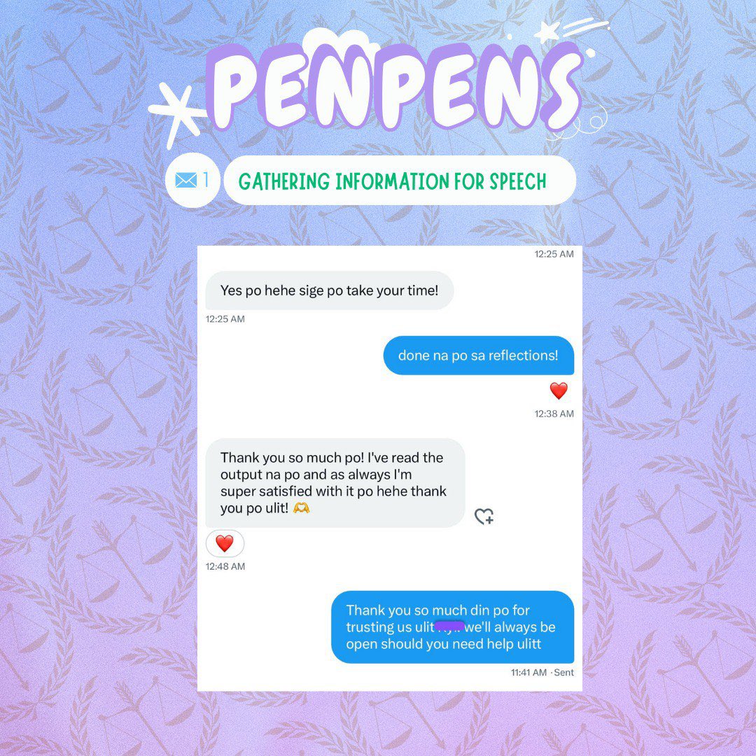 🖋️#PenPens   

Only the first week of September and it’s already treating us so well 🥹

❝ 𝑻𝒉𝒂𝒏𝒌 𝒚𝒐𝒖 𝒔𝒐 𝒎𝒖𝒄𝒉 𝒑𝒐! 𝑰'𝒗𝒆 𝒓𝒆𝒂𝒅 𝒕𝒉𝒆 𝒐𝒖𝒕𝒑𝒖𝒕 𝒏𝒂 𝒑𝒐 𝒂𝒏𝒅 𝒂𝒔 𝒂𝒍𝒘𝒂𝒚𝒔 𝑰'𝒎 𝒔𝒖𝒑𝒆𝒓 𝒔𝒂𝒕𝒊𝒔𝒇𝒊𝒆𝒅 𝒘𝒊𝒕𝒉 𝒊𝒕 𝒑𝒐 𝒉𝒆𝒉𝒆 ❞