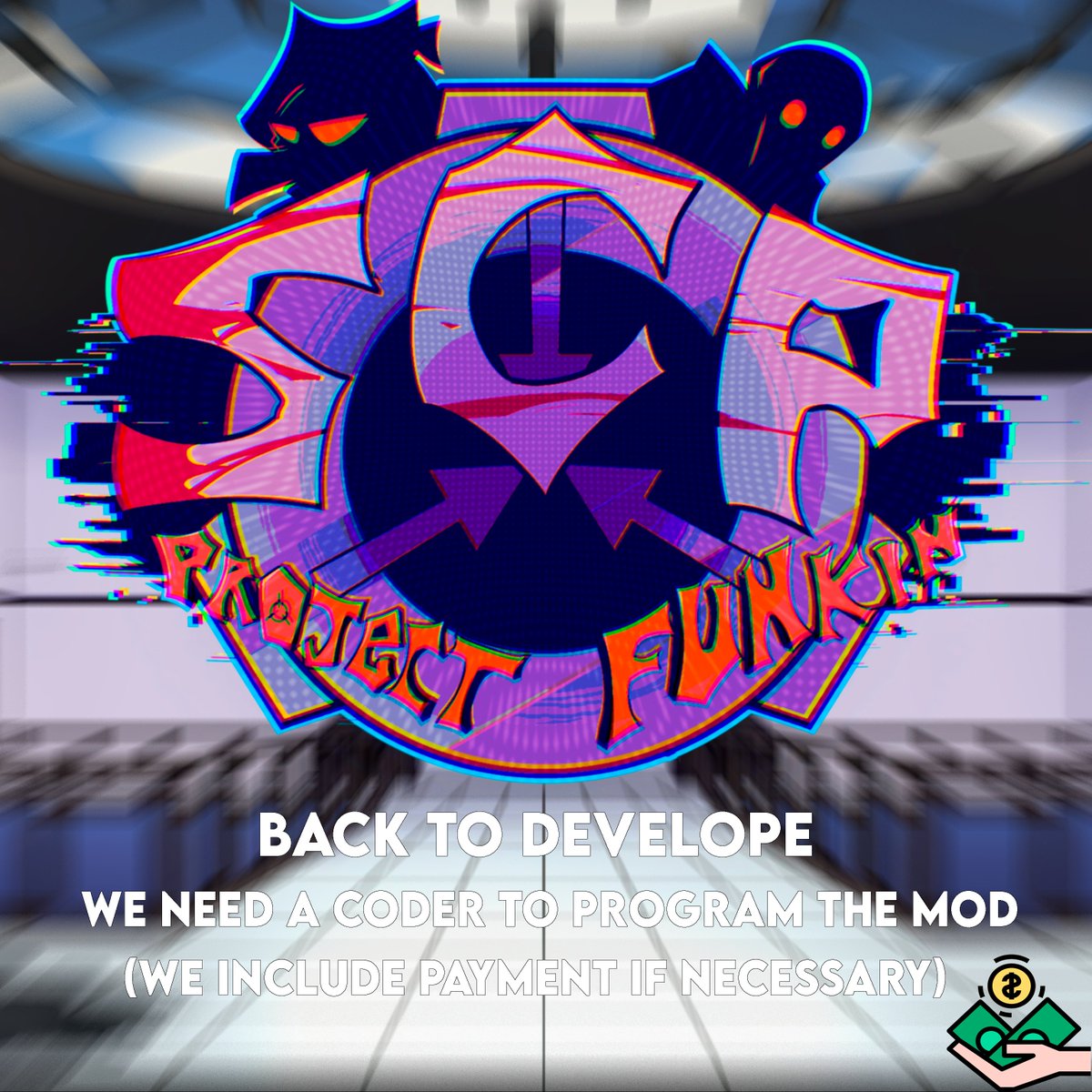 SCPFunkinMod's tweet image. We include pay if necessary but we urgently need a codder!