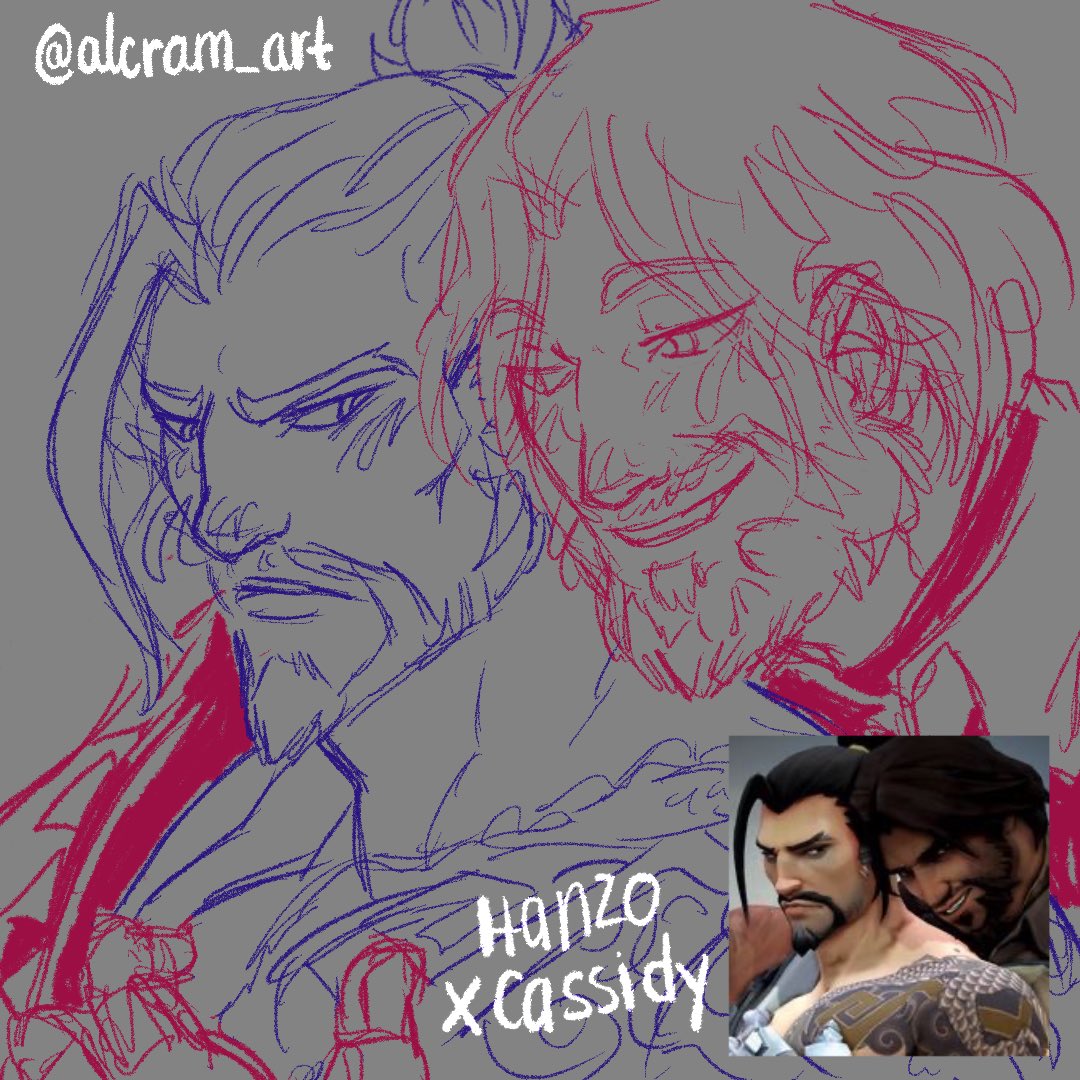 🌟Day 2🌟 #Shiptember2025
Fandom: Overwatch 
Ship: Hanzo x Cassidy

And my current obsession, they are now at the same level as Thilbo, my OTPs 😳💕 i have done so much content of them, if not most of it haha #Yeehan #HanzoShimada #ColeCassidy #hanzoxcassidy  (Hehe catched up!)