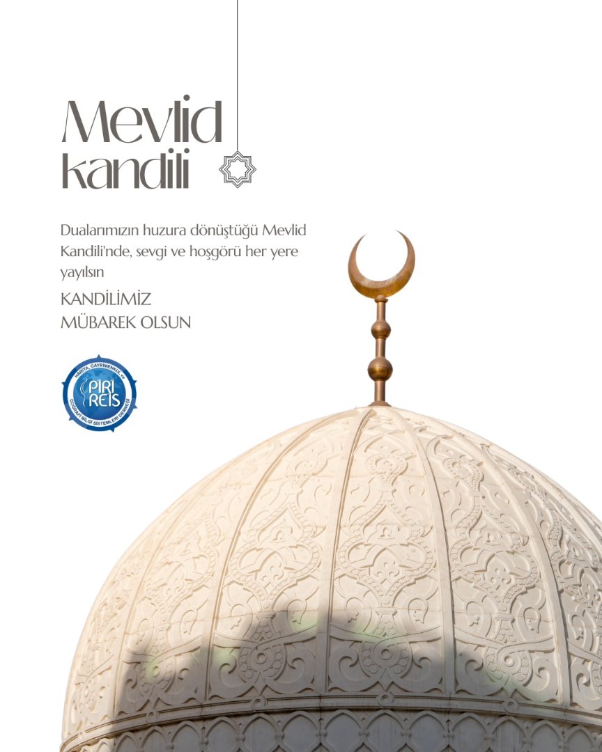 Bu özel gecede sevdiklerinizle birlikte sağlık, huzur ve mutlulukla dolu bir hayat dileriz. Hayırlı kandiller!