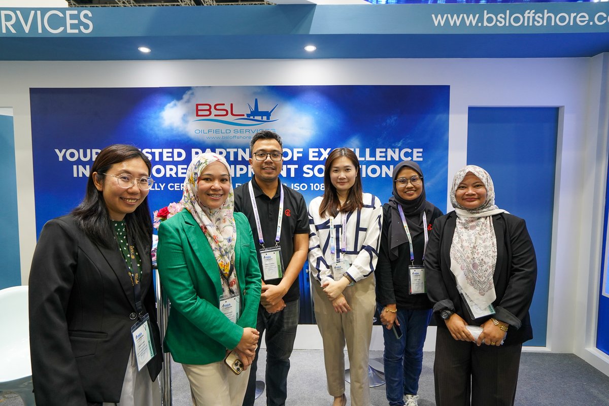 bsloffshore's tweet image. Day 2 at #OGA2025

Come visit us at Booth No. 1201 | Hall 1
📅 Date: September 2-4, 2025  
📍 Venue: Kuala Lumpur Convention Centre

#BSLOilfieldServices #DNVContainers #OffshoreEquipment #DNVEquipment #OGA #OilandGas #WindEnergy