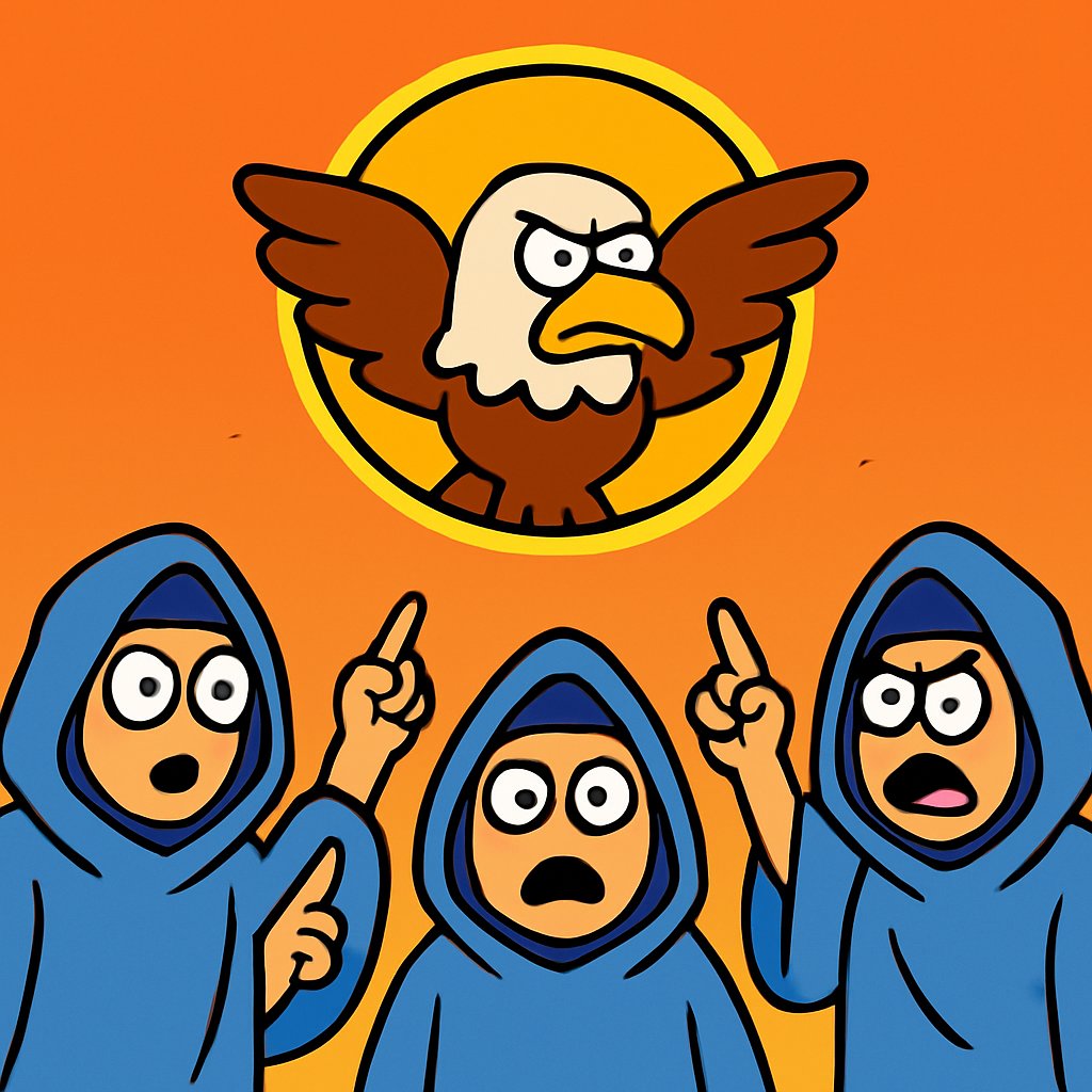 🦅☝️ Delusional Bull 🦅☝️
🦅☝️ Guilty as Charged 🦅☝️
🦅☝️ $WFLI CULT 🦅☝️