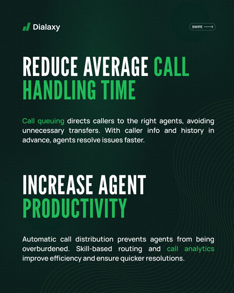 dialaxyapp's tweet image. 📞 4 Unique Benefits of Call Queuing System

Dialaxy’s call queuing system keeps customers satisfied and your team productive by handling calls efficiently.

Learn more at dialaxy.com

#Dialaxy #VoIP #CallManagement #CustomerExperience