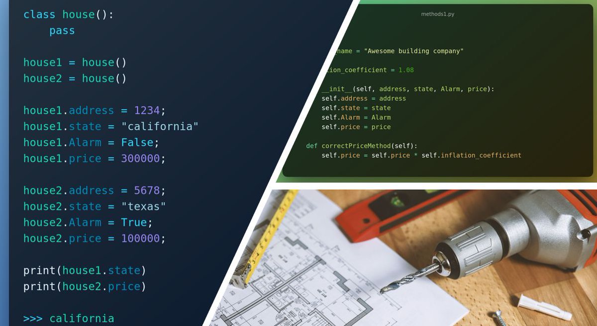 freeCodeCamp's tweet image. Object-oriented programming is a popular way to write code in Python.

And to help you learn the basics, @TiagoMo53450790 wrote this practical guide.

He explains OOP concepts like objects, classes, the self parameter, and __init__ with lots of code.

freecodecamp.org/news/object-or…