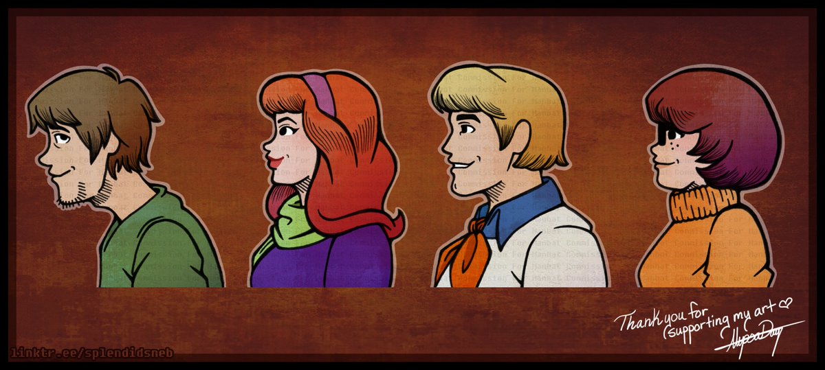 A wonderful patron of my etsy shopped reached out  to inquire about commissions, wanting to Scoobify his game with icons created to slot into my Sketched In Profile pack.

And thus these icons were born!

Thank you so much for commissioning me! 💖💖💖