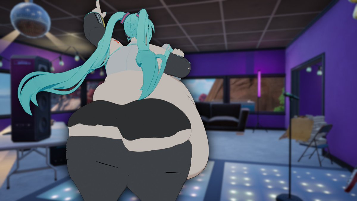 TwiIight_Dusk's tweet image. (commission for @Cr8zyhead31)
her iconic miku miku vore ability