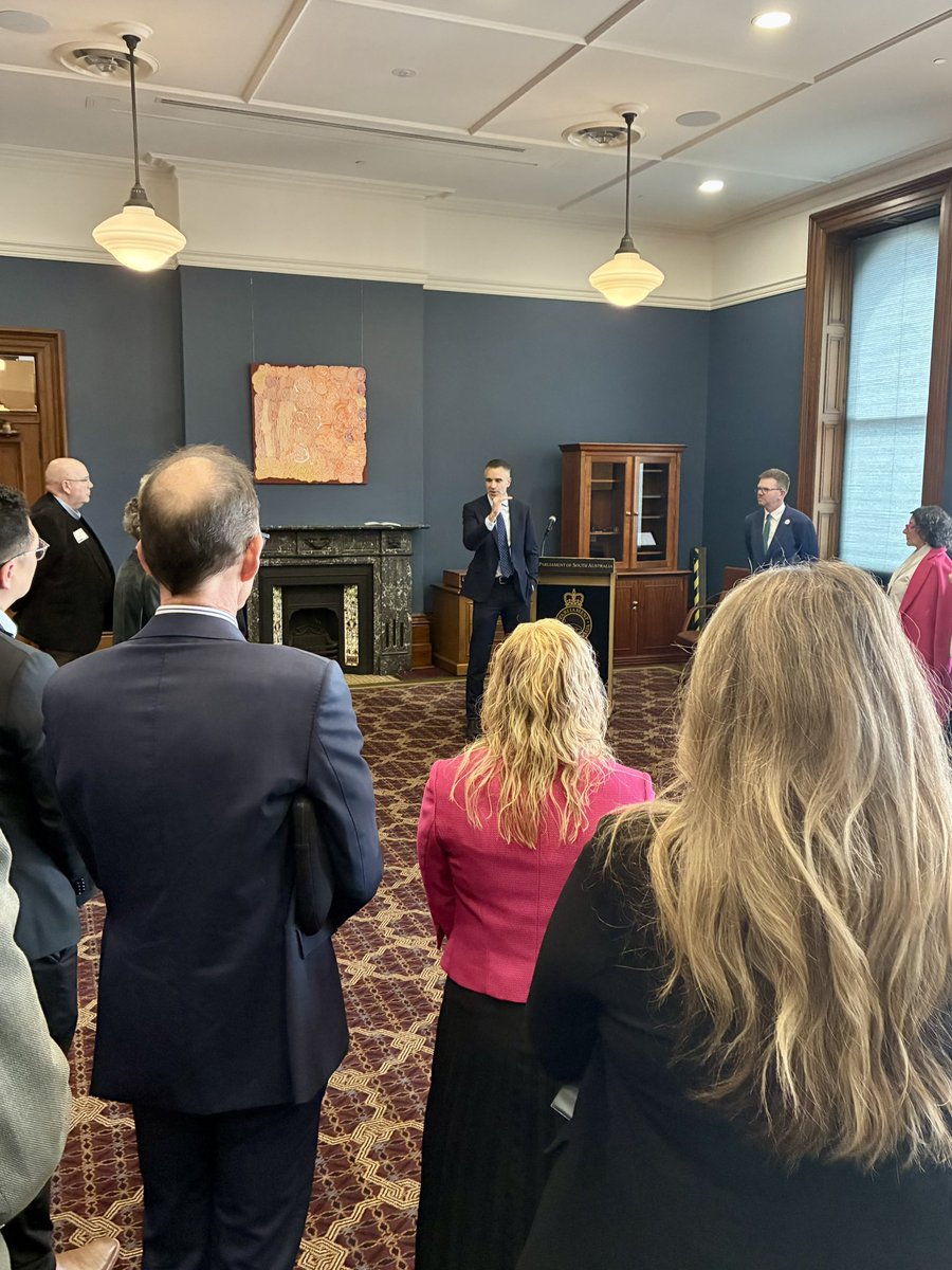 PMalinauskasMP's tweet image. For 60 years, the Hospital Research Foundation Group has been making life-changing impact for many South Australians. Today, in Parliament, we celebrate this incredible milestone and say thank you to everyone who’s been involved.