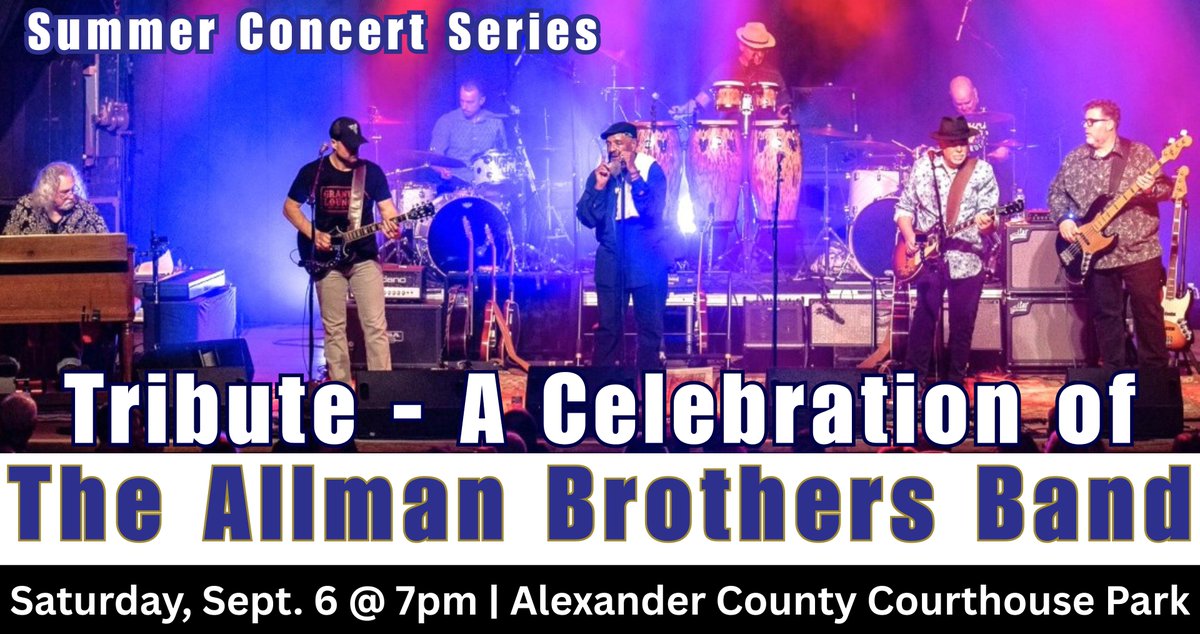 Tville_Times's tweet image. Allman Brothers tribute band to play in Taylorsville on Saturday, Sept. 6, 2025, at 7 p.m. 
READ MORE DETAILS AT:
taylorsvilletimes.com/2025/09/02/all…