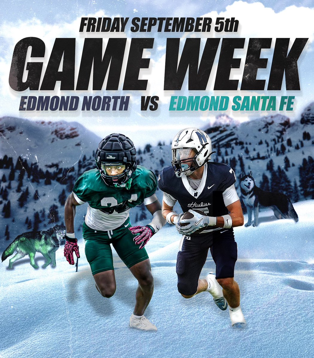 Game week in Edmond

#edmond #football #Oklahoma #edmondnorth #edmondsantafe #gameweek