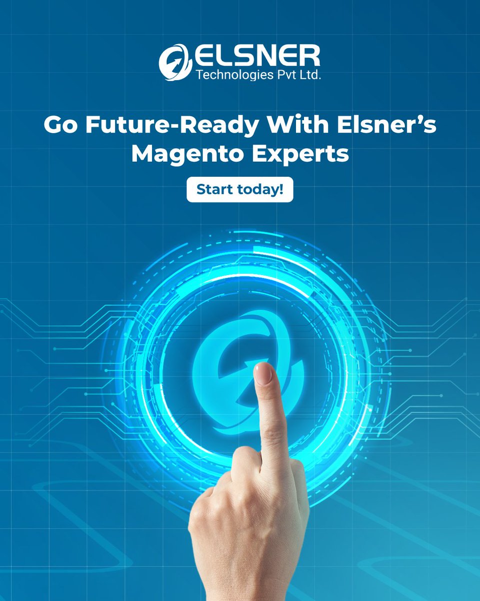 Elsnertech's tweet image. Is your Magento store slowing you down?
A slow, outdated site costs you customers and revenue. Build your future-ready Magento store with Elsner today.  Visit elsner.com  to get started.
#Elsner #MagentoDevelopment #MagentoExperts #Magento2  #EcommerceGrowth