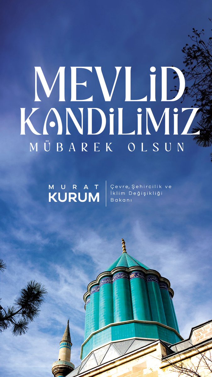 Tüm insanlığı ışığıyla aydınlatan 
Peygamber Efendimiz Hz. Muhammed'in (s.a.v) dünyaya teşriflerinin sembolü olan #MevlidKandili’miz mübarek olsun.

Bu kutlu gecenin başta Gazze olmak üzere tüm mazlum coğrafyaların kurtuluşuna vesile olmasını diliyorum. 

Allah dualarımızı kabul