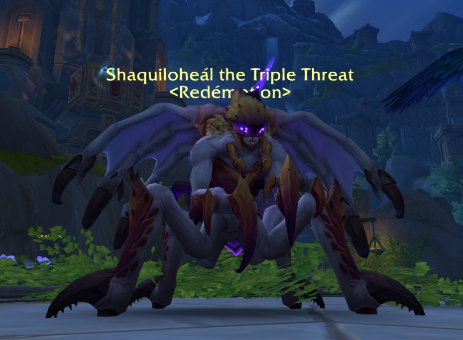 Renown 19/20 done, which means Terror of the Wastes mount. Renown 20 inc! Also forgot Aotc last week and first boss mythic down :D