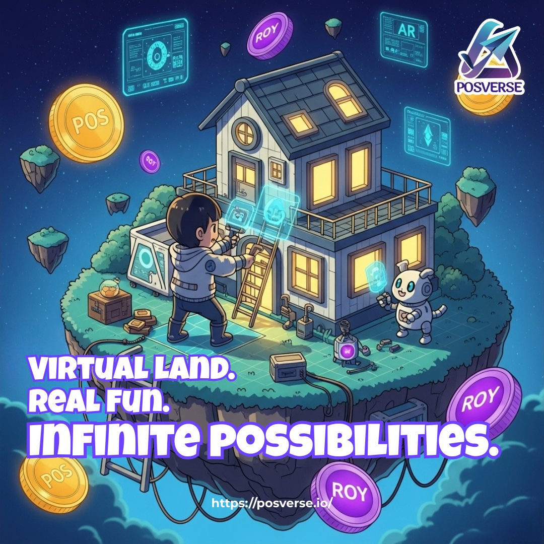 posverse's tweet photo. 🏞️ Virtual land. Real fun. Infinite possibilities.

Build, play, trade, and grow your world in Posverse. 🚀

👉 Start your journey: https://t.co/cB75ExBfpQ
.
.
.
#Posverse #VirtualLand #InfinitePossibilities https://t.co/HMXtsHAIRr