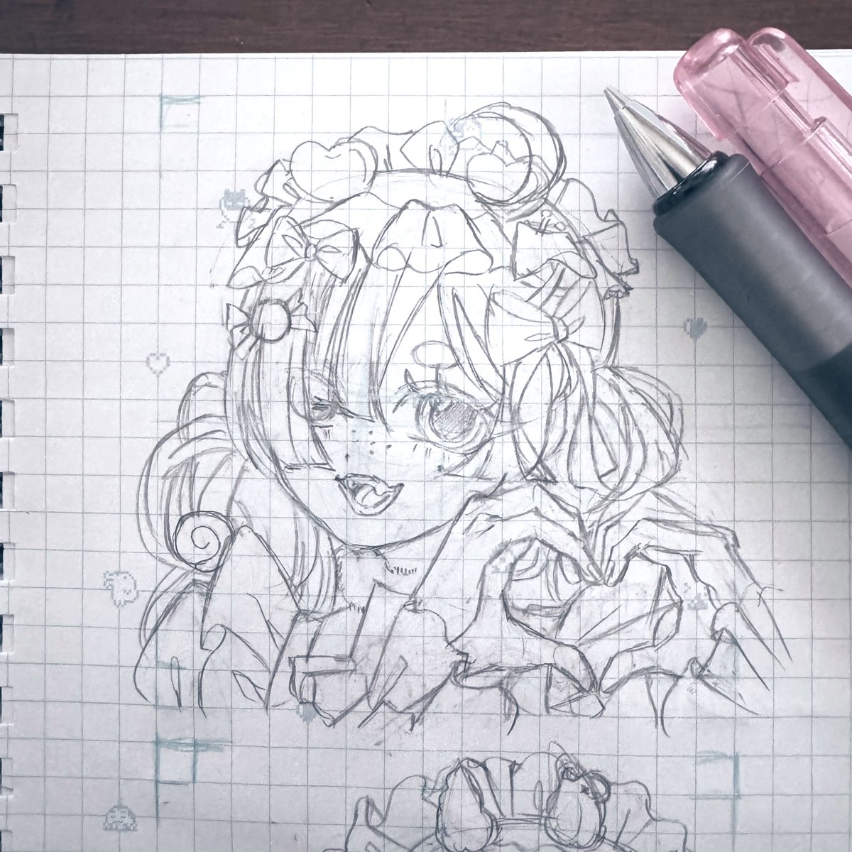 _INAIINAIGHOST's tweet photo. 骨折入院前に描いていたポケツイのうちの子たち、いつ完成するかな https://t.co/xRVfNOkT9R