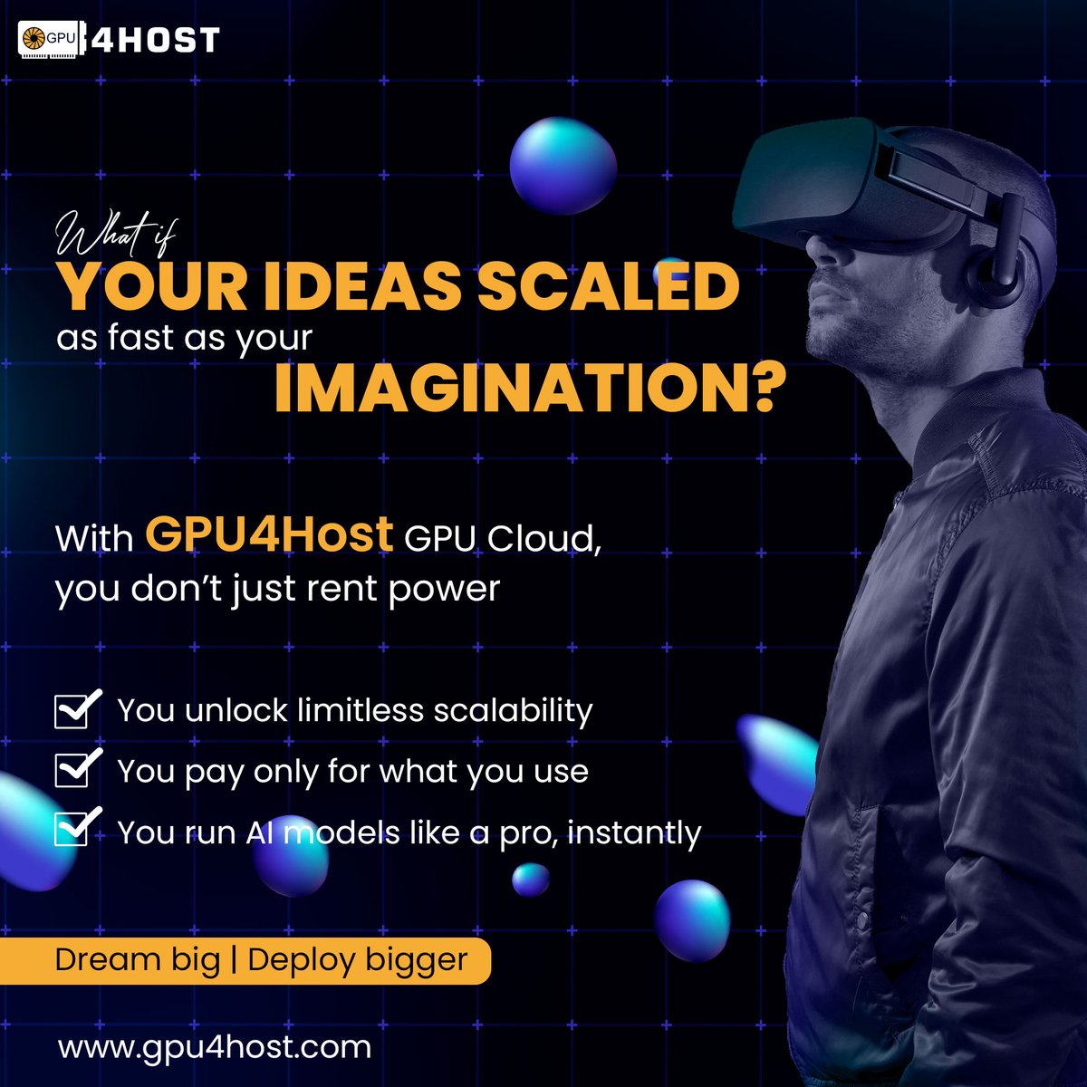 💭 What if your ideas scaled as fast as your imagination?

#hosting #server #gpudedicatedserver #aiimagegenerator #gpucloud #gpucluster #aigpu #obsgpu #aiserver #Madharaasi #zerodha #AnnapurnaMuhimBySantRampalJi #TheyCallHimOG #HBDPawanKalyan #respectparents #SSMB29