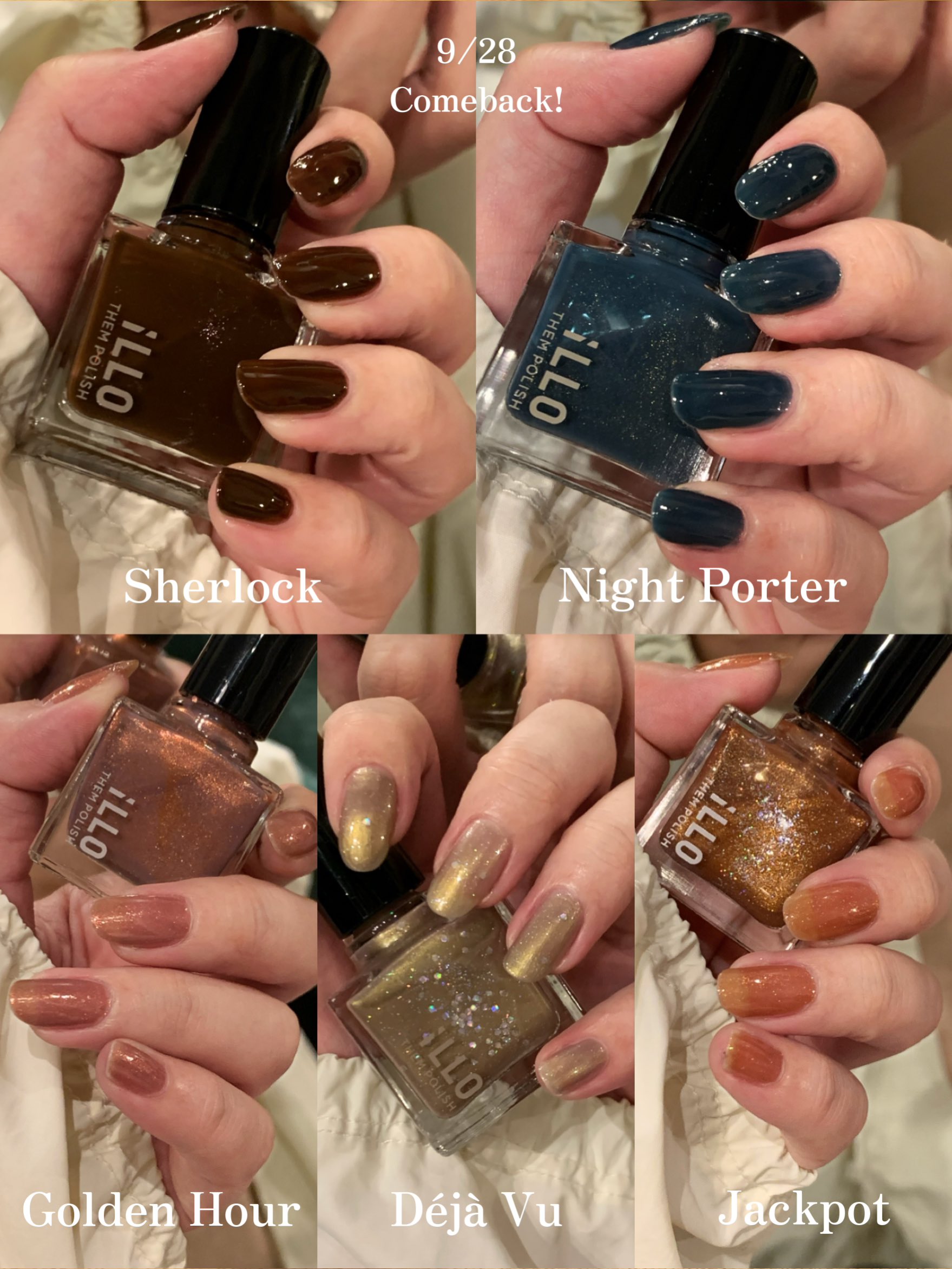 illo ネイル　まとめ売り ALL Nail color – iLLO Cosmetics