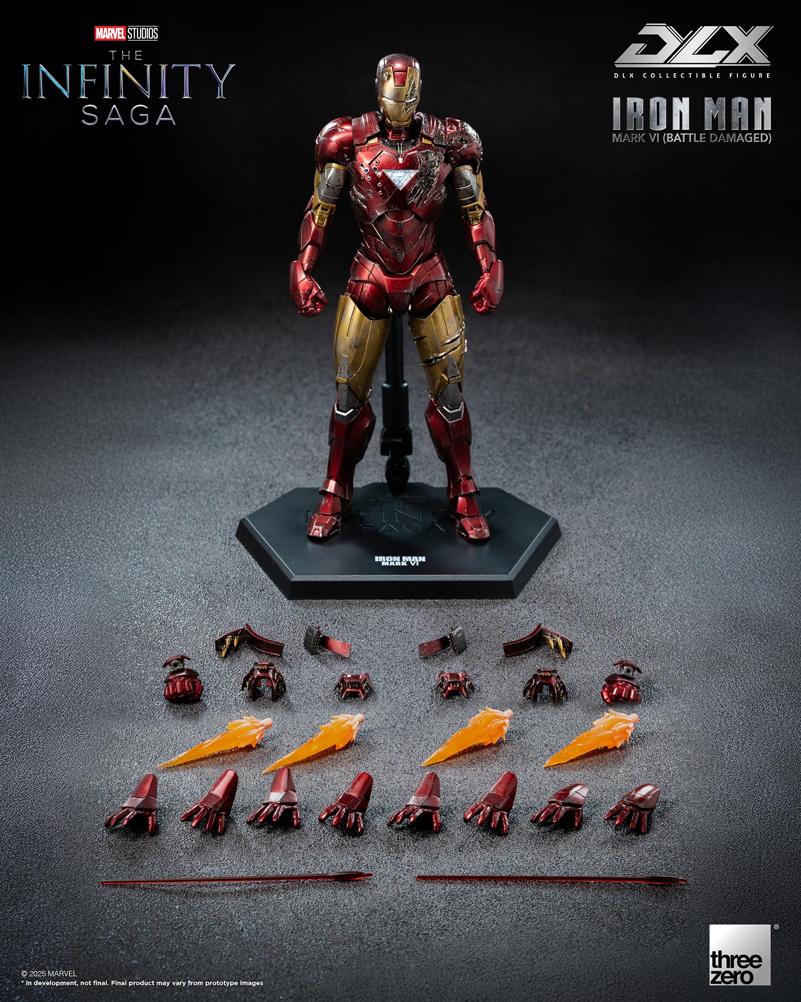 限定threezero 1/12 DLX アイアンマン・マーク43バトルダメージ オンライン ショッピング 通販ゲーム・おもちゃ・グッズ - 限定