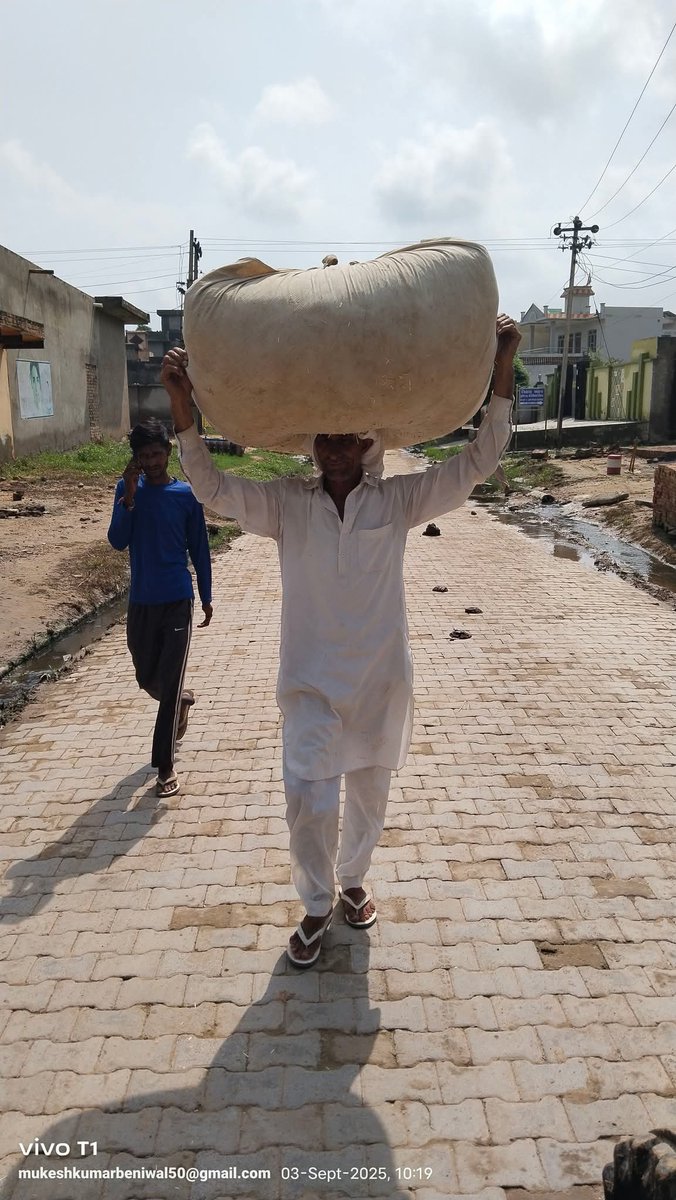 ख़राब मौसम के बावजूद कल से  गांव चाहरवाला में पंजाब बाढ़ राहत पीड़ितों के पशुओं के लिए तुड़ी व गेहूं इकट्ठी की जा रही है।

चार ट्रैक्टर और 50 से अधिक युवा लगें हुए हैं ‌। पंजाब में जिस भी जगह जरूरत हो संपर्क करें। 9802903851 9992104305
                       
#PunjabFloods