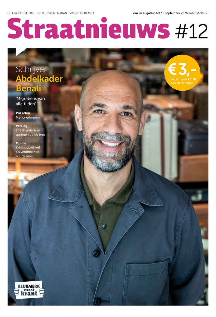 Nu te koop: deze nieuwe Straatnieuws.