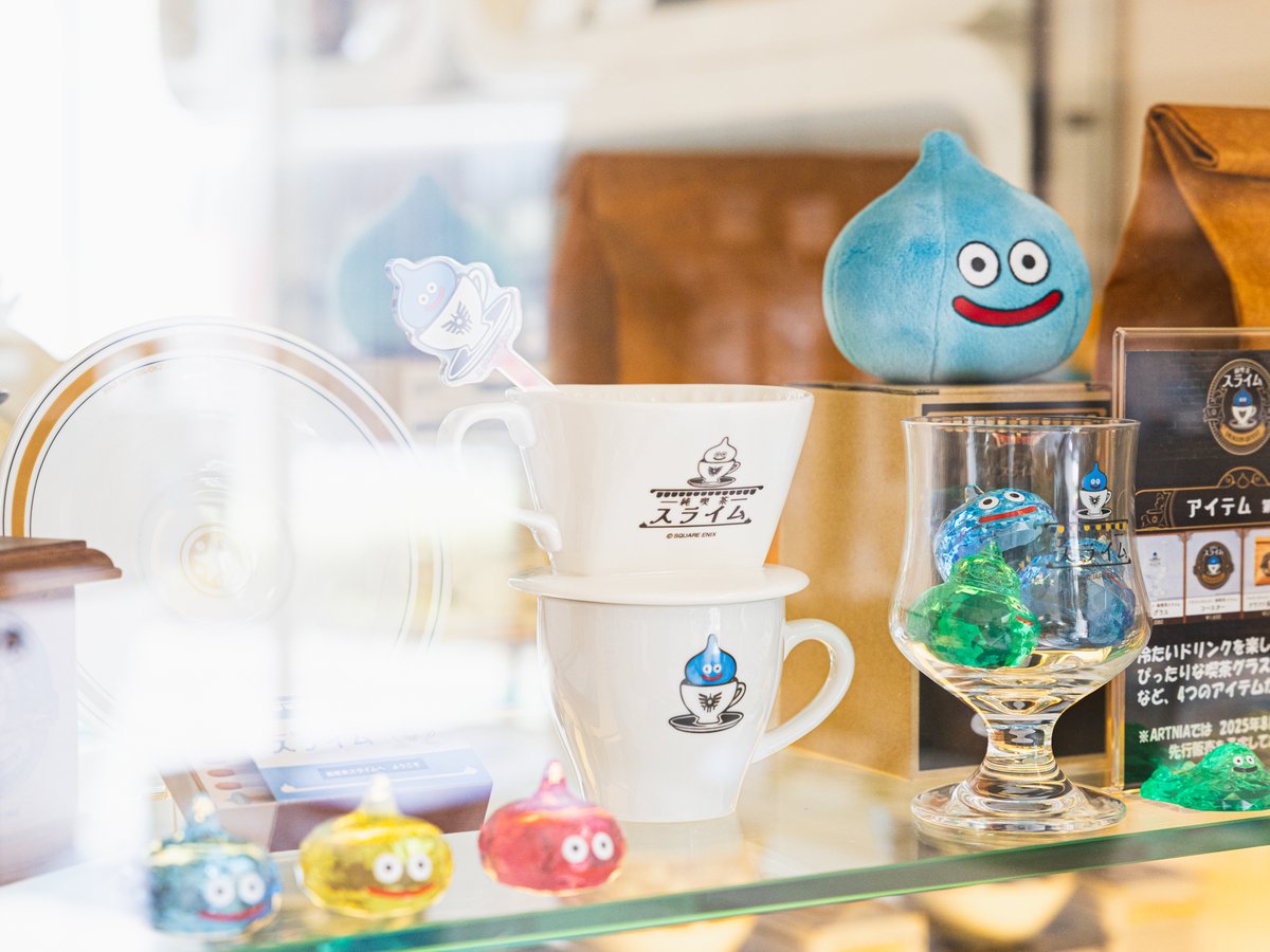 グッズ情報】 #ドラゴンクエスト シリーズより、 スライムの純喫茶を