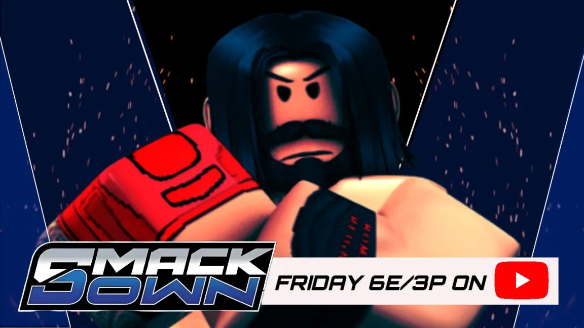WWERBLXpage's tweet photo. The "OTC" will be live on #RBLXSmackdown this Friday! https://t.co/M9d8VlLBRS